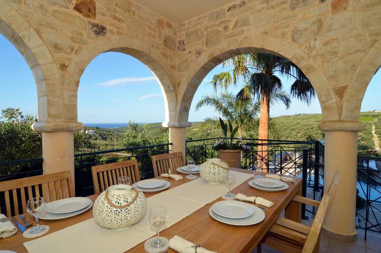 West Crete Chania - Villa Europa Darmarochori ภายนอก รูปภาพ